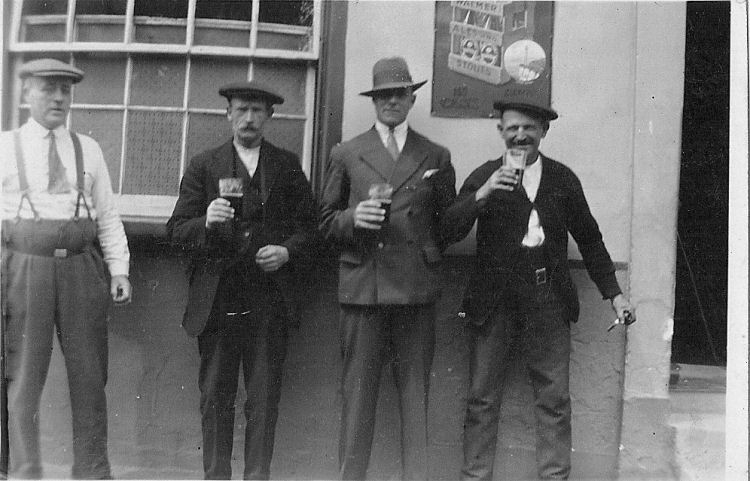 George Cole and regulars circa 1930