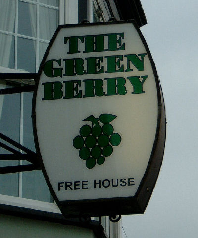 Green Berry Sign