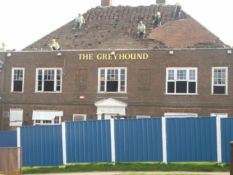 Greyhound demolition 2010