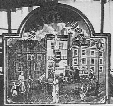 Guilford House Hotel sign 1992