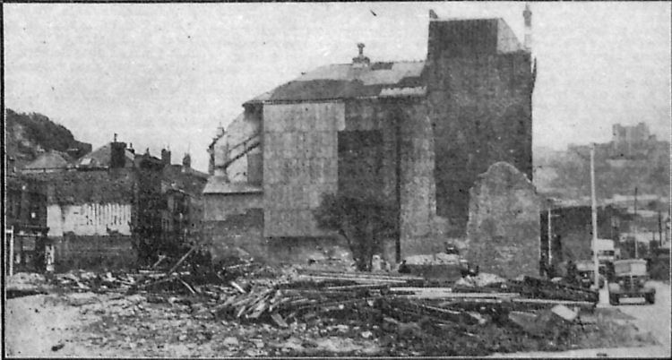 Hippodrome demolition 1950