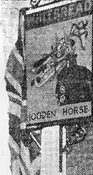 Hooden Horse sign 1956