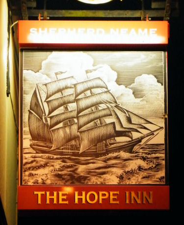 Hope Inn sign 2011