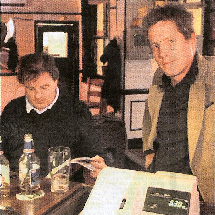 Hugh Grant at the Castle