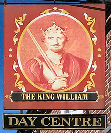 Current sign of King William IV