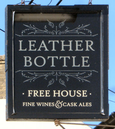 Leather Bottle sign, Great Mongeham 2009