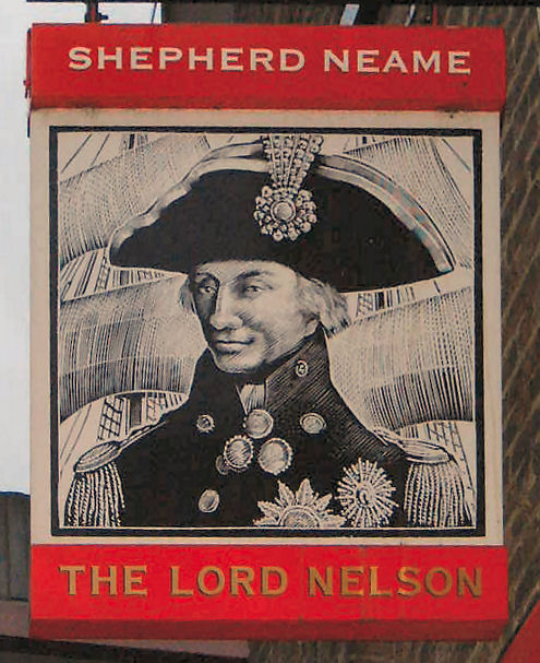 Lord Nelson sign 2007
