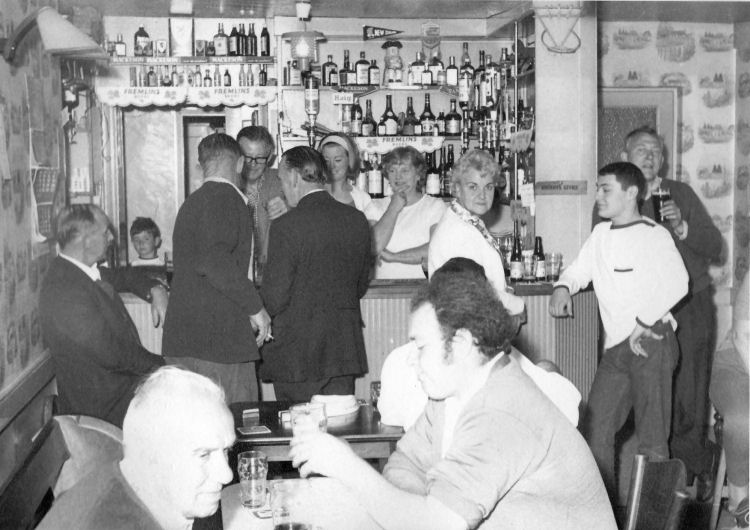Inside the Marquis of Granby 1960s