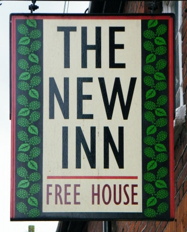 New Inn sign