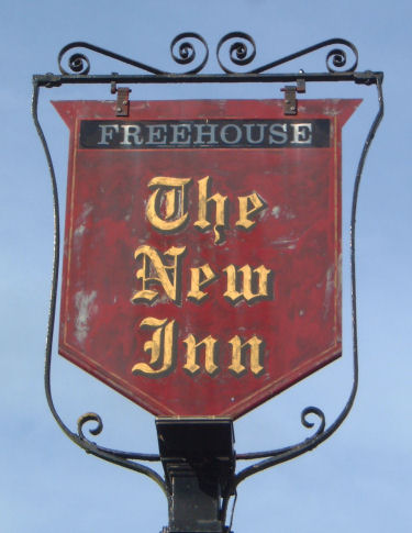 New Inn sign, Etchinghill