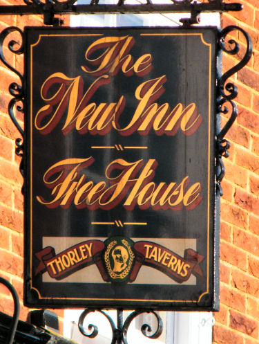 New Inn sign