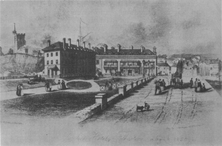 Pavilion Hotel circa 1850