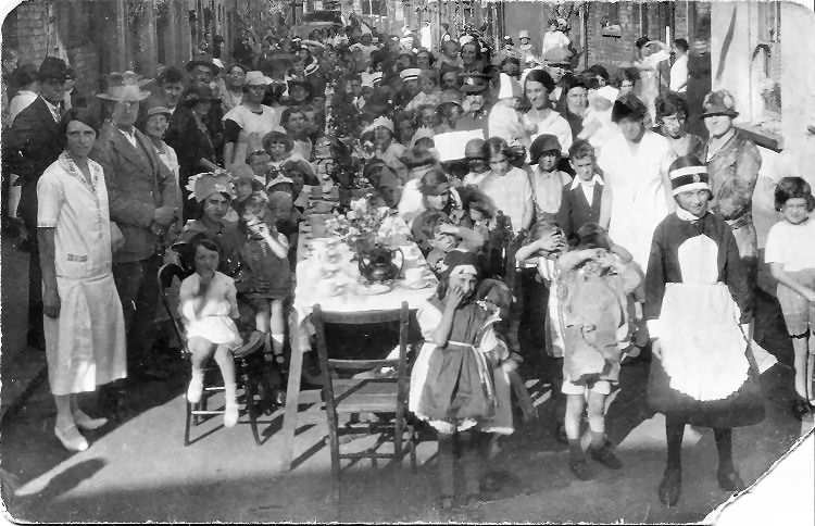 Peace tresty party 1919.