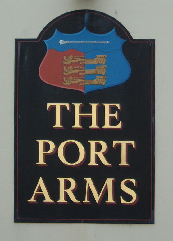 Port Arms sign in Deal