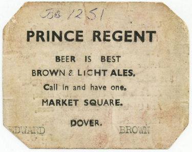 Prince Regent card