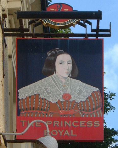Princess Royal sign