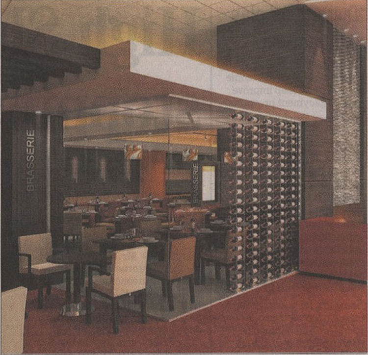 Artists impression of Ramada restaurant