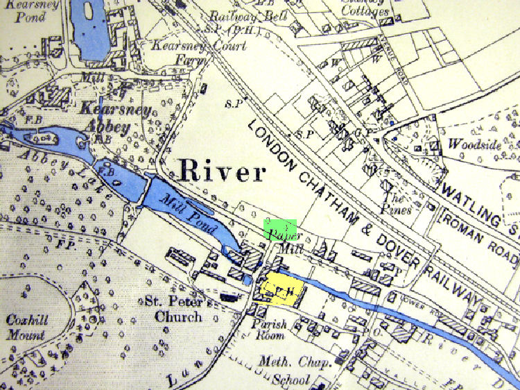 River map 1881