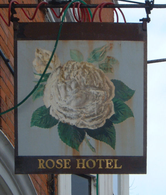 Rose Hotel sign in Deal
