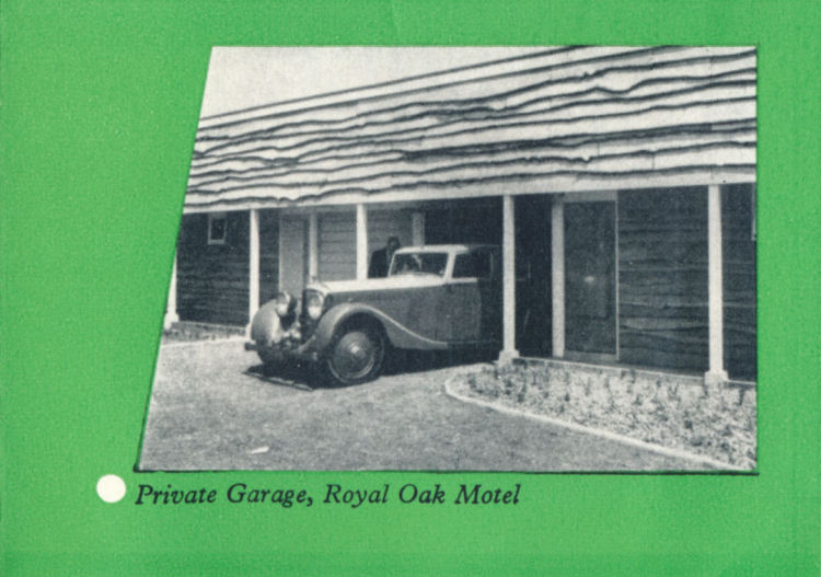 Graham Lyon Motel leaflet