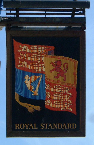 Royal Standard sign, Folkestone 2009