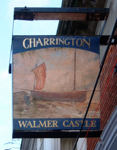 Walmer Castle sign
