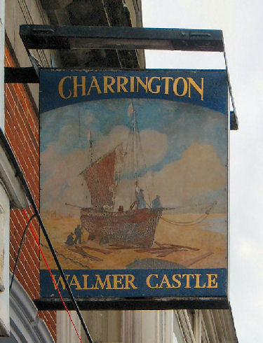 Walmer Castle sign