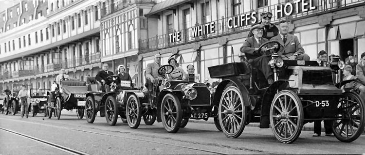 Veteran Car Procession 1950