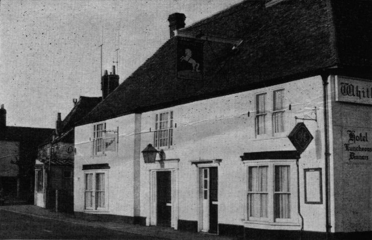 White Horse at Bridge circa 1970