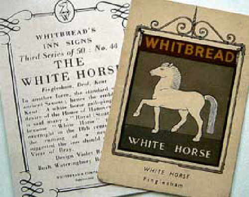 White Horse sign