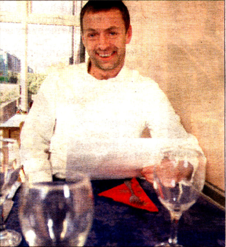 Karl Massey chef at Yew Tree in Deal