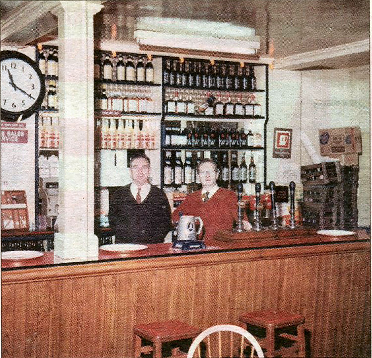 Yew Tree bar 1965