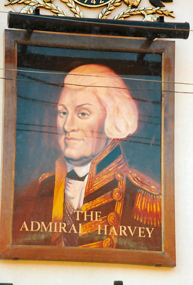 Admiral Harvey sign 1991