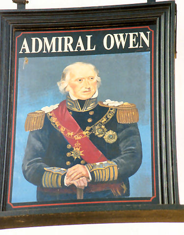 Admiral Owen sign 1991
