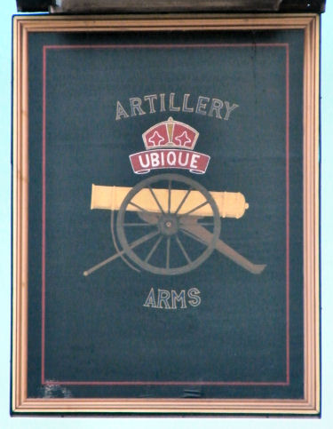 Artillery Arms sign 2012