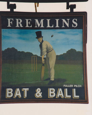Bat and Ball sign 1991