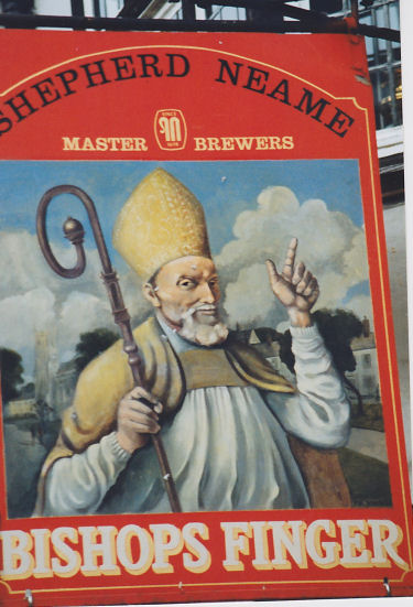 Bishop's Finger sign 1992