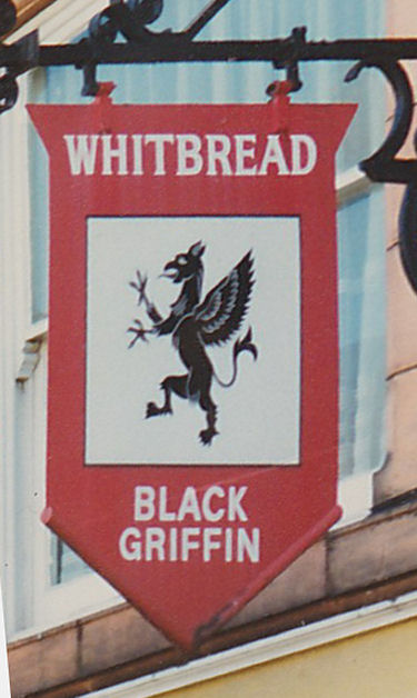 Black Griffin sign 1980s