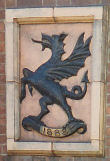Black Griffin sign 1888