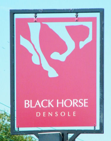 Black Horse sign 2012