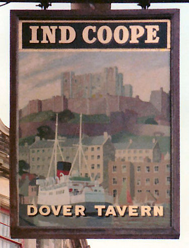 Dover Tavern sign 1991