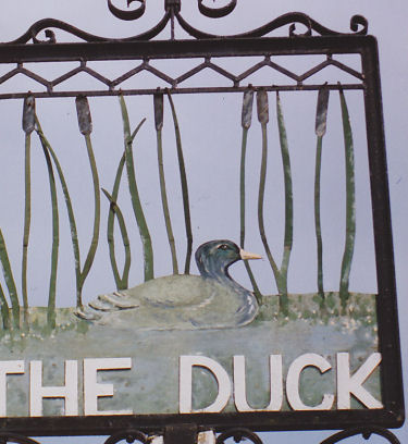 Duck Inn sign 1991