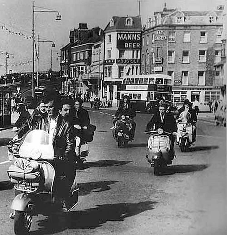 Mods outside Dug Out