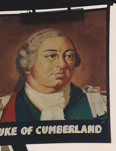 Duke of Cumberland sign 1991