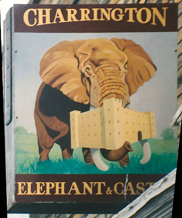 Elephant and Castle sign 1991