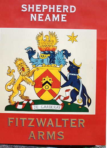 Fitzwalter Arms sign 1993