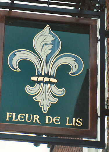 Fleur de Lis sign 1991