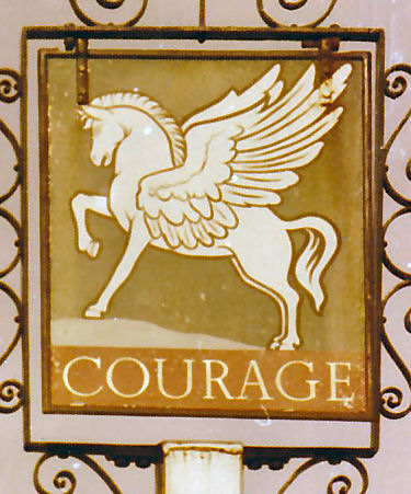 Flying Horse sign 1980s