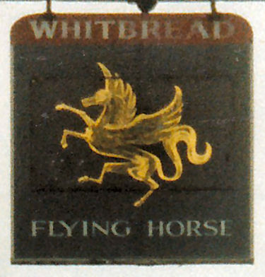 Fltying Horse sign 1986