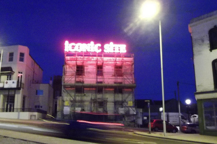 Fort Road Hotel sign